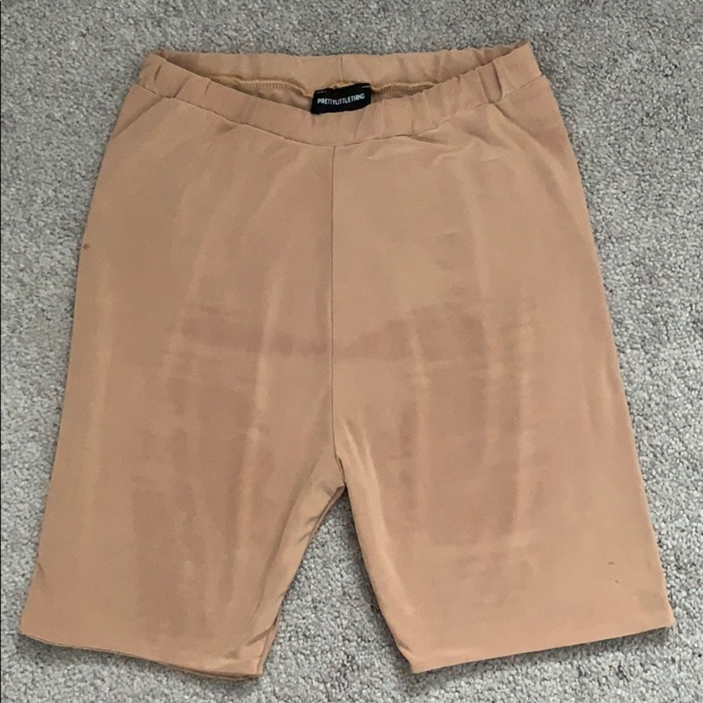 Nude Biker Shorts